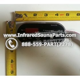 COMPLETE CONTROL POWER BOX WITH CONTROL PANEL - COMPLETE CONTROL POWER BOX SUNETTE INFRARED SAUNA WITH BLACK CONTROL PANEL 2