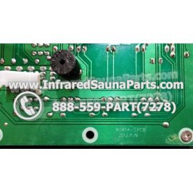 COMPLETE CONTROL POWER BOX WITH CONTROL PANEL - COMPLETE CONTROL POWER BOX FOR  INFRARED SAUNA 110v 120v WITH TWO CONTROL PANELS UNIVERSAL 20