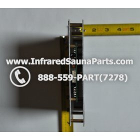 CIRCUIT BOARDS WITH  FACE PLATES - CIRCUIT BOARD WITH FACE PLATE PRECISION THERAPY INFRARED SAUNA  MANUAL ON OFF SWITCH DUAL SIDE 7