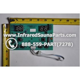 CIRCUIT BOARDS / TOUCH PADS - CIRCUIT BOARD  TOUCHPAD HYDRA INFRARED SAUNA NYSN3DB F1.3 WITH WIRE 2