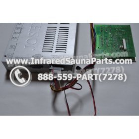 COMPLETE CONTROL POWER BOX WITH CONTROL PANEL - COMPLETE CONTROL POWER BOX HYDRA INFRARED SAUNA STYLE 3 WITH ONE CONTROL PANEL 4