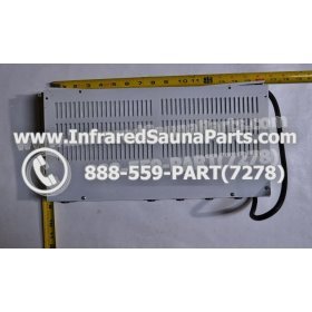 COMPLETE CONTROL POWER BOX WITH CONTROL PANEL - COMPLETE CONTROL POWER BOX PRECISION THERAPY INFRARED SAUNA STYLE 1 WITH ONE CONTROL PANEL 4