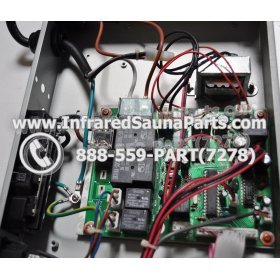 COMPLETE CONTROL POWER BOX 110V / 120V - COMPLETE CONTROL POWER BOX 110V / 120V LUX  INFRARED SAUNA STYLE 3 13