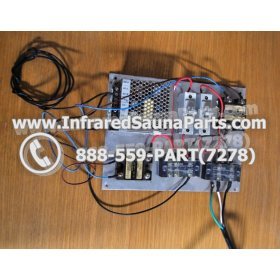 COMPLETE CONTROL POWER BOX 110V / 120V - COMPLETE CONTROL POWER BOX 110V / 120V LUX INFRARED SAUNA STYLE 1 13