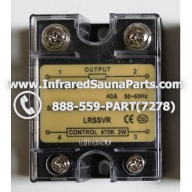 RELAYS / SOLID RELAYS - RELAYS SOLID STATE VOLTAGE REGULATOR LRSSVR 380VAC 40 AMP 3