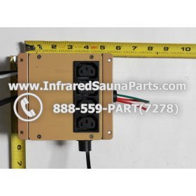 ADAPTERS / TRANSFORMERS - ADAPTERS  TRANSFORMERS FOR SUNLIGHT INFRARED SAUNA 110V / 120V STYLE 2 2