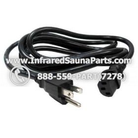 POWER CORD - POWER CORD 15ft 14 AWG UNIVERSAL - IEC320 C13 TO NEMA 5-20P SJT 20A PLUG STYLE 14 1