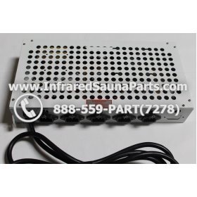 COMPLETE CONTROL POWER BOX 110V / 120V - COMPLETE CONTROL POWER BOX 110V / 120V CAL SAUNA STYLE 6 2