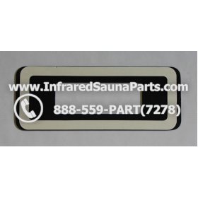 FACE PLATES - TRIM FOR CONTROL PANEL ACC 100 PLD 3