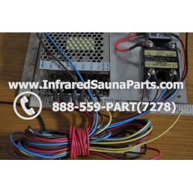 COMPLETE CONTROL POWER BOX 220V / 240V - COMPLETE CONTROL POWER BOX  220V / 240V SUNTECH INFRARED SAUNA STYLE 1 2