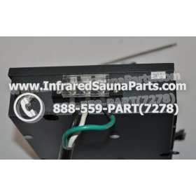 COMPLETE CONTROL POWER BOX 220V / 240V - COMPLETE CONTROL POWER BOX 220V / 240V WITH 7 CIRCUIT BOARD PINS  6 FEMALE PLUGS SUPPLY WORLD INFRARED SAUNA 23