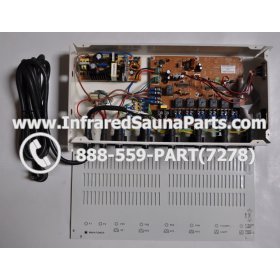 COMPLETE CONTROL POWER BOX 220V / 240V - COMPLETE CONTROL POWER BOX 220V / 240V JOSEN INFRARED SAUNA STYLE 4 5