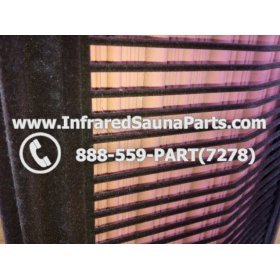 CERAMIC INFRARED SAUNA  HEATERS - EMF INFRARED SAUNA CERAMIC HEATER 300 WATTS 220V / 240V 4