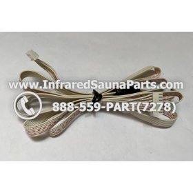 CIRCUIT BOARDS / TOUCH PADS CONNECTORS - CIRCUIT BOARDS / TOUCH PADS CONNECTORS 7 PIN FEMALE TO 7 PIN FEMALE WHITE TWO STAGE CABLE 1