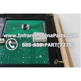 CIRCUIT BOARDS WITH  FACE PLATES - CIRCUIT BOARD WITH FACEPLATE ENLIGHTEN INFRARED SAUNA WITH HEAT LEVEL CONTROL STYLE 1 SECONDARY 4