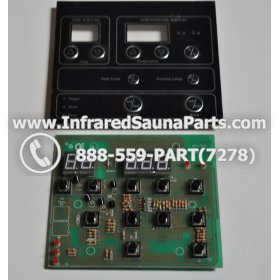 CIRCUIT BOARDS WITH  FACE PLATES - CIRCUIT BOARD WITH FACE PLATE YX32764-3 (11 BUTTONS) 2