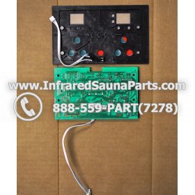 CIRCUIT BOARDS WITH  FACE PLATES - CIRCUIT BOARD WITH FACE PLATE WXYZLYCA23V10 AND THERMOSTAT WIRE 2