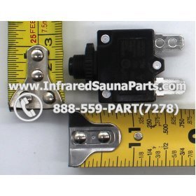 RELAYS / SOLID RELAYS - RELAYS / SOLID RELAY WITH RESET BUTTON 20AMP 3