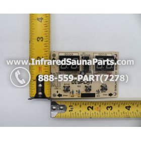 CIRCUIT BOARDS WITH  FACE PLATES - CIRCUIT BOARDS WITH FACE PLATES - SN74HC164N (3 BUTTONS) 3