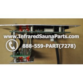 COMPLETE CONTROL POWER BOX WITH CONTROL PANEL - COMPLETE CONTROL POWER BOX CEDRUS 110V / 220V SN20051124185 WITH CIRCUIT BOARD SN 20051124279 AND FACEPLATE AND REMOTE CONTROL 15