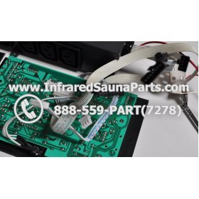 COMPLETE CONTROL POWER BOX WITH CONTROL PANEL - COMPLETE CONTROL POWER BOX 110V / 120V WITH 7 CIRCUIT BOARD PINS 6 FEMALE PLUGS WITH TWO CONTROL PANELS 7