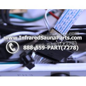 COMPLETE CONTROL POWER BOX WITH CONTROL PANEL - COMPLETE CONTROL POWER BOX IRONMAN INFRARED SAUNA STYLE 1 WITH ONE CONTROL PANEL 11