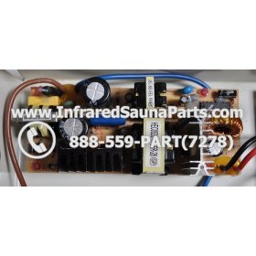 COMPLETE CONTROL POWER BOX 110V / 120V - COMPLETE CONTROL POWER BOX 110V / 120V GAIA INFRARED SAUNA STYLE 4 8