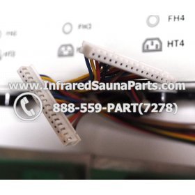 COMPLETE CONTROL POWER BOX WITH CONTROL PANEL - COMPLETE CONTROL POWER BOX IRONMAN INFRARED SAUNA STYLE 4 WITH ONE CONTROL PANEL 2