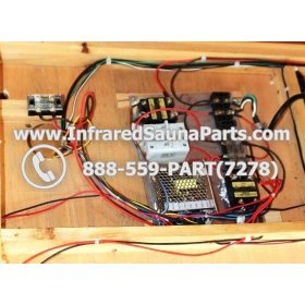 COMPLETE CONTROL POWER BOX 110V / 120V - COMPLETE CONTROL POWER BOX 110V / 120V WATERSTAR INFRARED SAUNA STYLE 1 15