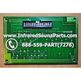 CIRCUIT BOARDS WITH  FACE PLATES - CIRCUIT BOARD WITH FACEPLATE LONGEVITY INFRARED SAUNA   WSP4 7