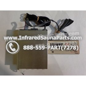 COMPLETE CONTROL POWER BOX WITH CONTROL PANEL - COMPLETE CONTROL POWER BOX  SOFTHEAT INFRARED SAUNA WITH CONTROL PANEL 1