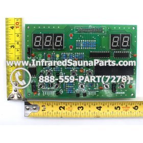 CIRCUIT BOARDS / TOUCH PADS - CIRCUIT BOARD  TOUCHPAD HEALTHLAND INFRARED SAUNA 06S10195 3